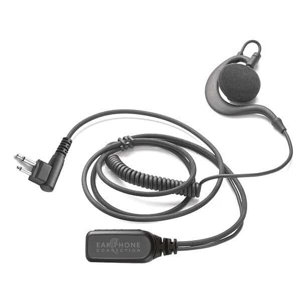 Light Duty Speaker Earhook Clip-On,Black, Mfr#: EP203, EARPHONE CONNECTION