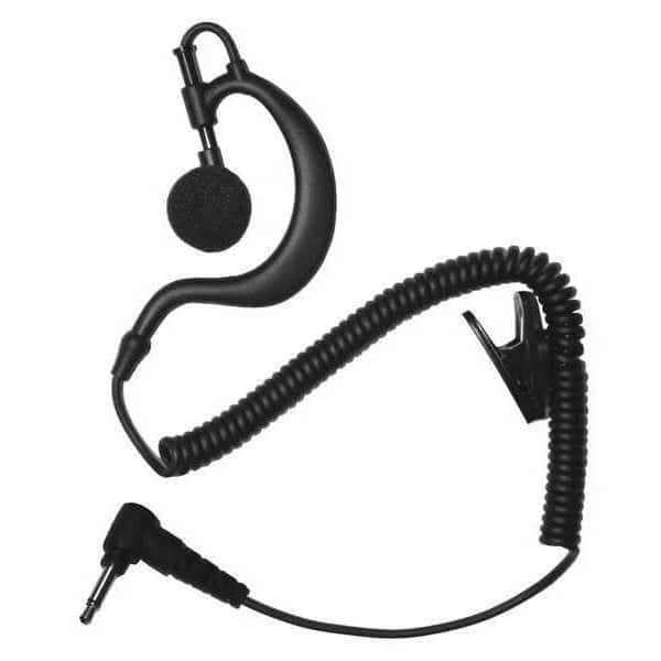 Earhook Listen Only Earpiece,Black, Mfr#: EP1BC, EARPHONE CONNECTION