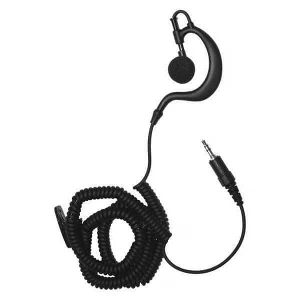 Earhook Listen Only Earpiece,Black, Mfr#: EP3AC, EARPHONE CONNECTION