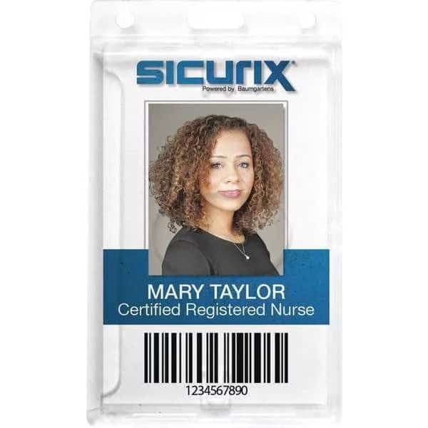 Rigid Badge Holder, Vertical, PK25
