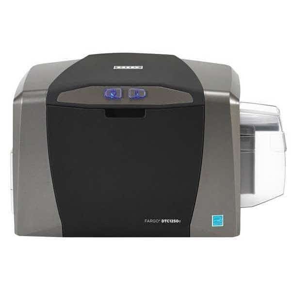 ID Card Printer, Black/Gray, For PC or MAC