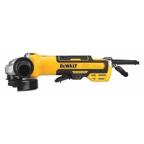 5 in. Brushless Paddle Switch Small Angle Grinder with Kickback Brake, No Lock-On
