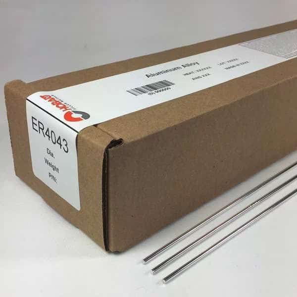 TIG Welding Rod, 1/8" dia., 36'' L, 10 lb