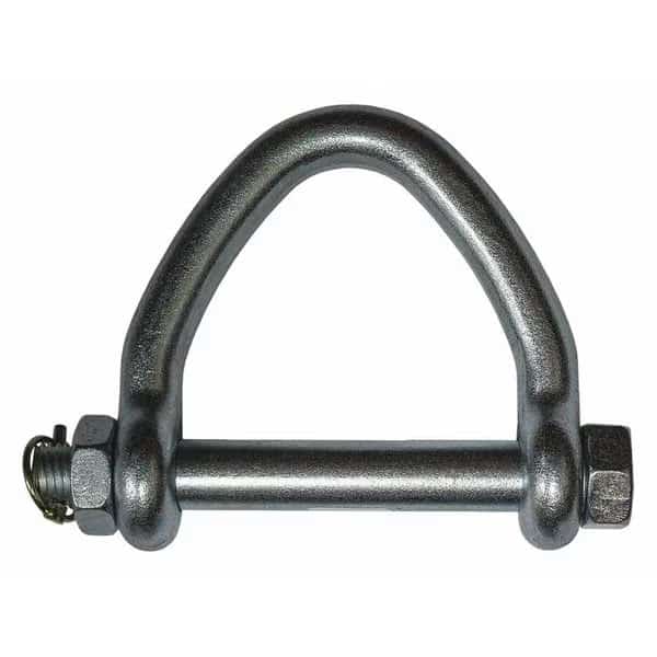 Shackle, 3/4" Body Sz, 7/8" Pin Dia., B/A Products Co, Mfr#: 9-W3
