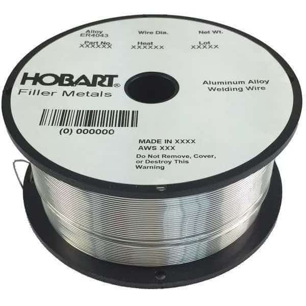 MIG Welding Wire, Solid, Aluminum, 1 lb.