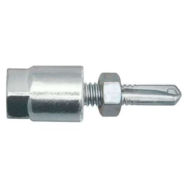 Hangermate Vertical Rod Hanger, Steel, 1/4 in Size, 1-3/4" L, Steel Zinc Plated, 25 PK