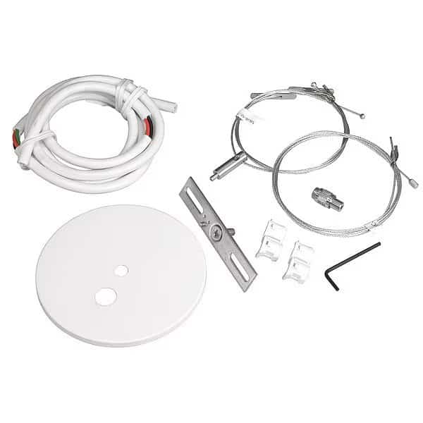Cable Mount Kit, For Troffer Luminaires, COLUMBIA LIGHTING, Mfr# CM48Y2SC3F-KIT