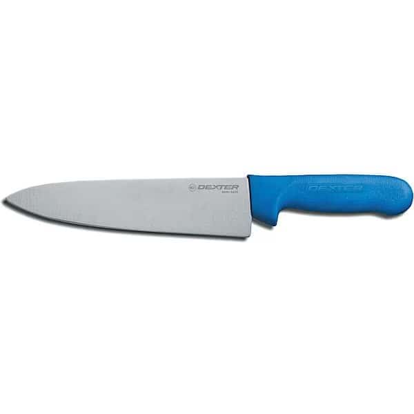 Chef Knife, 10" L, SS Blade, Blue