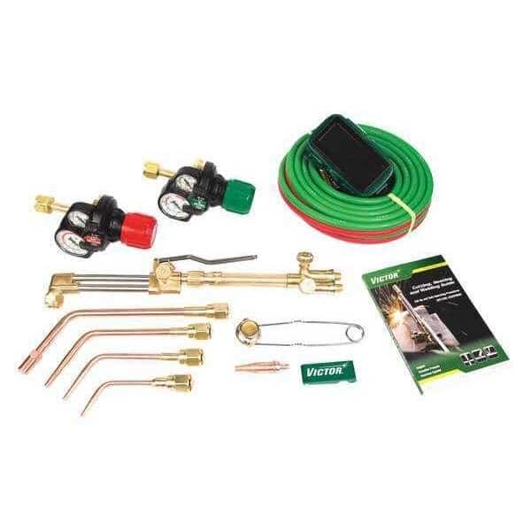 Cutting Outfit, Journeyman EDGE 2.0 Series, Acetylene, Welds Up To 3 in CA2460+, 1, 3, 5