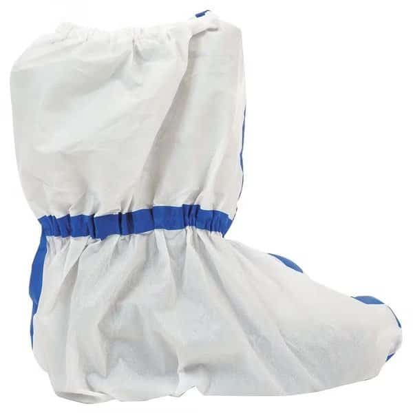 ViroGuard® 2, White Boot Cover, Taped Seams, Elastic Ankle & TopPK50, International Enviroguard, Mfr#: W2505-L