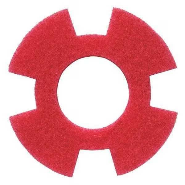 Cleaning Pad, Red, 9" Pad, Trapezoid, PK10