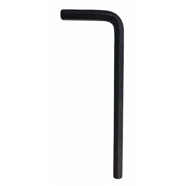 SAE Plain Hex Key, 9/64" Tip Size, 2 23/64 in Long, 9/64 in Short, WESTWARD, Mfr# 54TU53