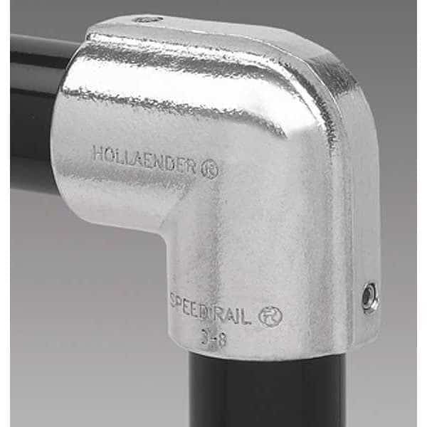 Structural Pipe Fitting, Elbow, Aluminum, 1 in Pipe Size, 32510 lb Tensile Strength