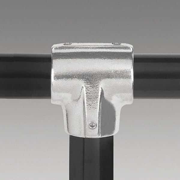 1 1/2 in Tee Structural Pipe Fitting, Aluminum, 32510 lb Tensile Strength, 1.93 in Dia., Hollaender, Mfr#: 5-8