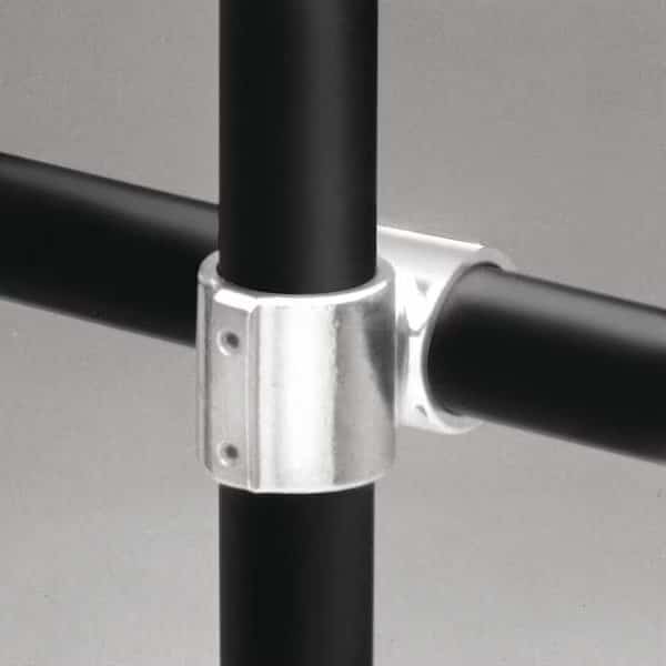Structural Pipe Fitting, Cross, Aluminum, 1 in Pipe Size, 32510 lb Tensile Strength
