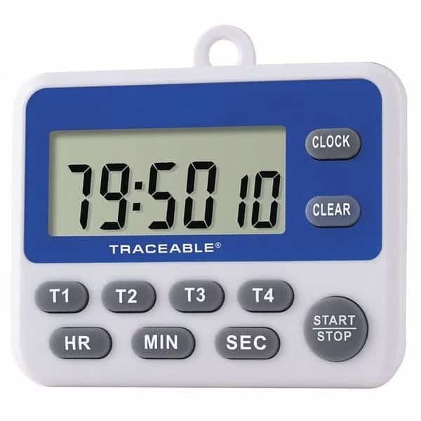 Digital Timer, 2-3/8" H, 2-3/4" W, LCD