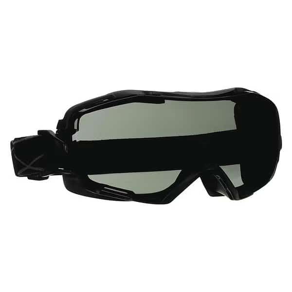 Safety Goggles, Anti-Fog, Gray Lens, D3, D4 ANSI/Dust Splash Rating, Indirect Venting, Universal