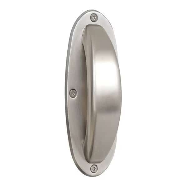 Pull Handle, Silver, Aluminum, 4 in L