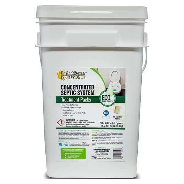 SepticSystem Treatment, Bucket, 200ct, Pacs