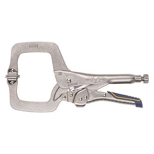 Locking C-Clamp, Steel, 2-5/8" D Throat