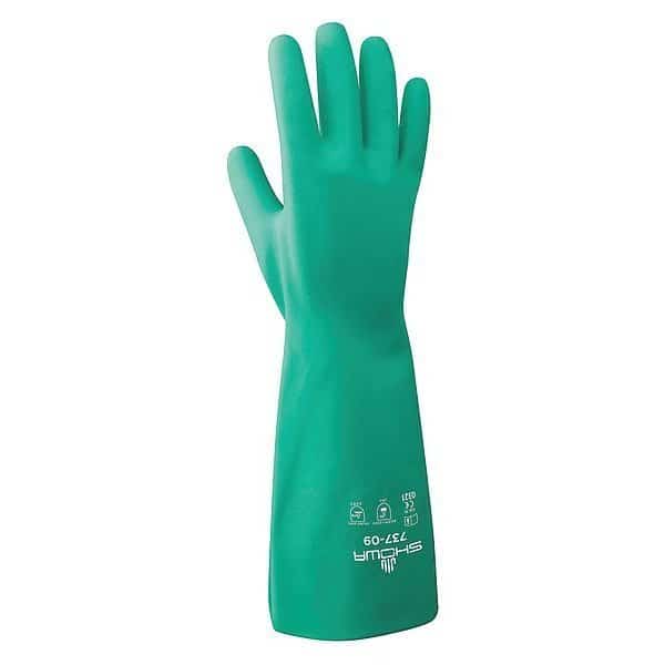Chemical Resistant Gloves,12" L,M,PR , Mfr#: 737-08