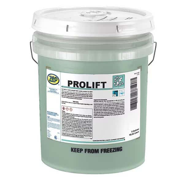 High Efficiency Laundry Detergent, 5 gal Pail, Liquid, Unscented, Green