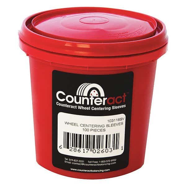 Wheel Centering Sleeves, PK100