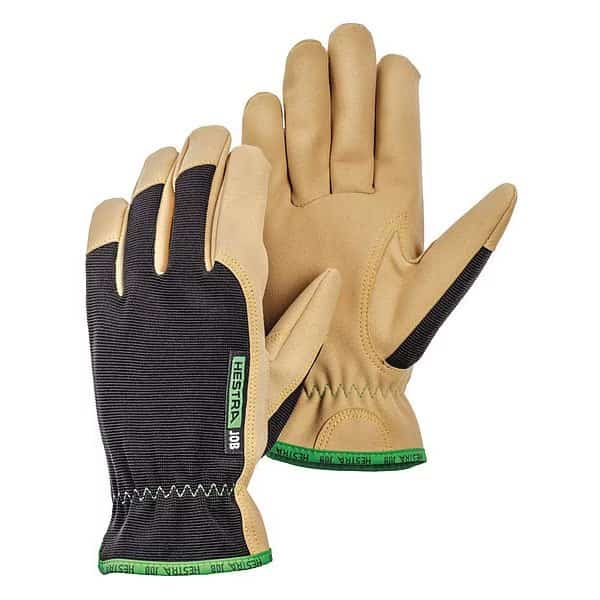 Mechanics Gloves, XS, Black/Tan