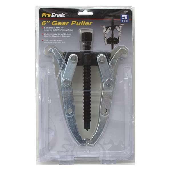 Adjustable 2 Jaw Gear Puller, 6"