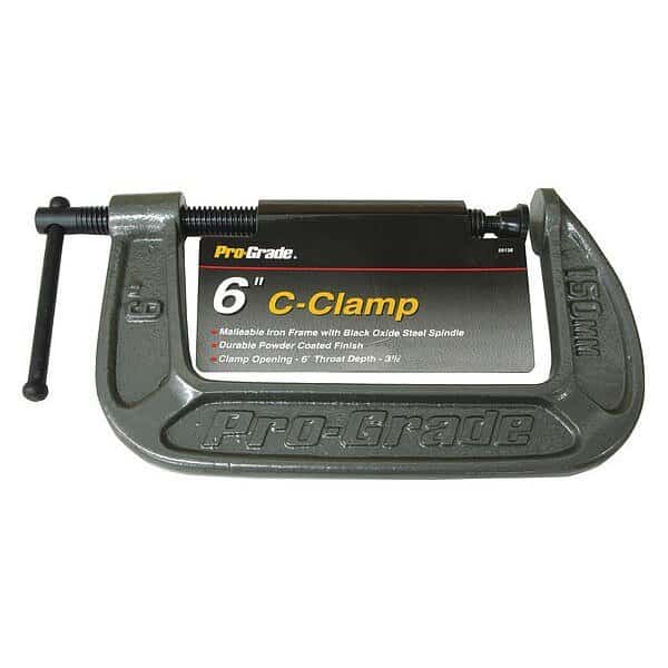 C-Clamp, 6x3-1/2"