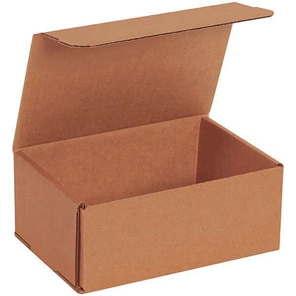 Corrugated Mailers, 7" x 6" x 3", Kraft, 50/Bundle