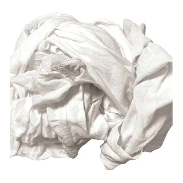 T-Shirt Rags,Standard,White,PK415, Mfr#: BR104, PARTNERS BRAND