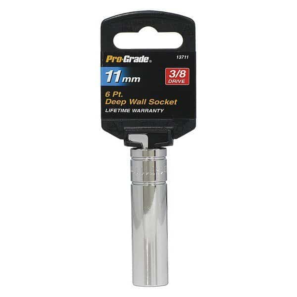 Socket, 3/8"Dr., 6Pt. Deep, 11mm