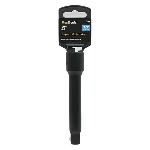 Impact Extension, 1/2"Dr., 5", Pro-Grade Tools, Mfr#: 14555