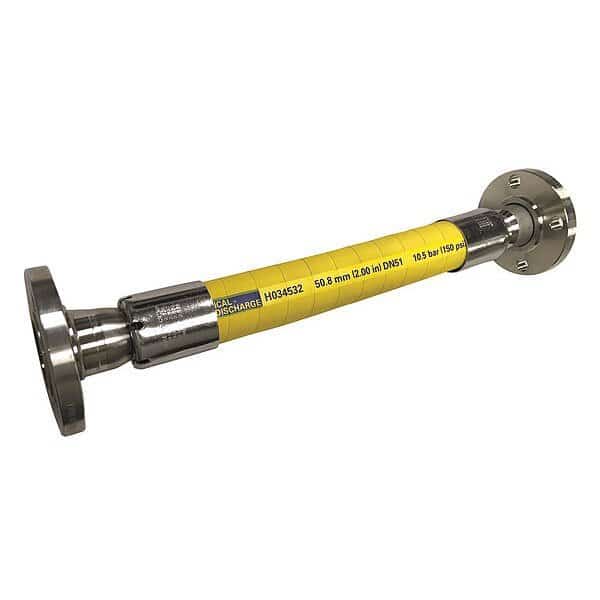 Chemical Hose Assembly, 3" ID x 15 ft.