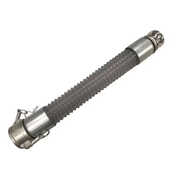 Food Grade Hose Assembly, 2" ID x 15 ft.