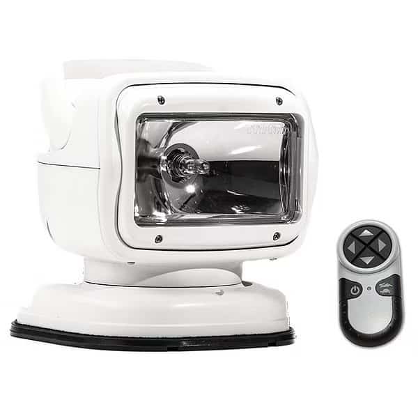 Spotlight, 65W, 12VDC, 5.5A, 8" H, 7-1/4" W