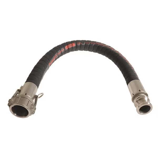 Chemical Hose Assembly, 3" ID x 6 ft.