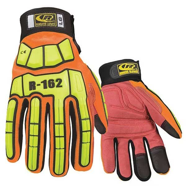 Mechanics Gloves,XS/6,8-1/2",PR, Mfr#: 162, RINGERS GLOVES