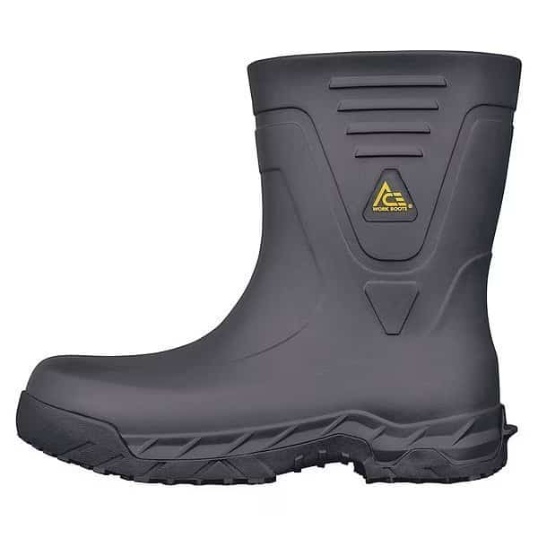 Men's Rubber Boot, 11 EVA, Black, 75738