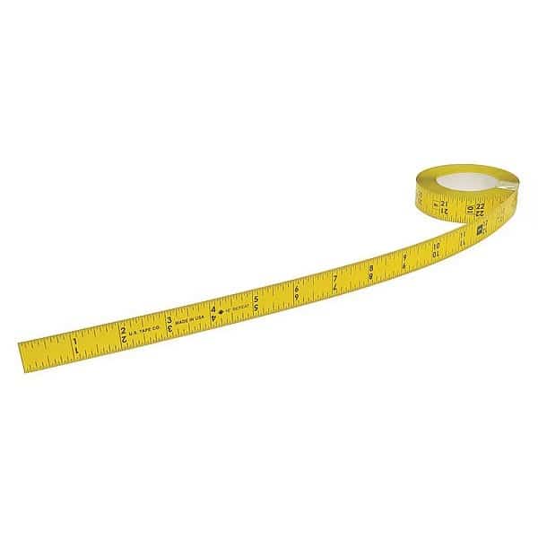 Adhesive Backed Tape Measure,SAE,300" L , Mfr#: 50011