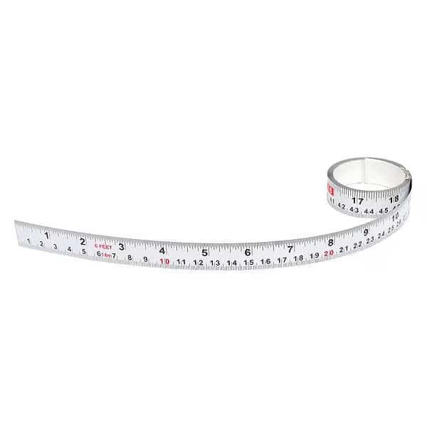 Adhesive Backed Tape Measure,SAE/Metric, Mfr#: 50014, US TAPE