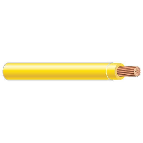 Building Wire, XHHW, 10 AWG, 500 ft, Yellow, Nylon Jacket, PVC Insulation, SOUTHWIRE, Mfr# 37115303