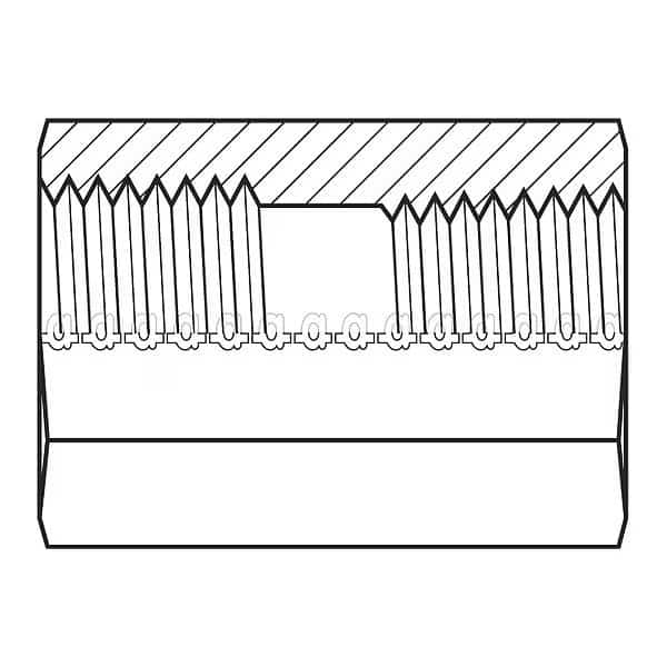 Adapter, 1/8, BSPT, 1/8, NPT