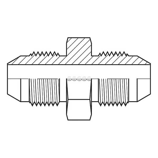 Hose Adapter, 33 mm, Metric, Metric