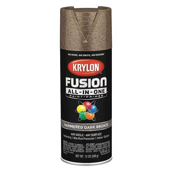 Hammered Spray Paint,Dark Bronze,12 oz. , Mfr#: K02787007
