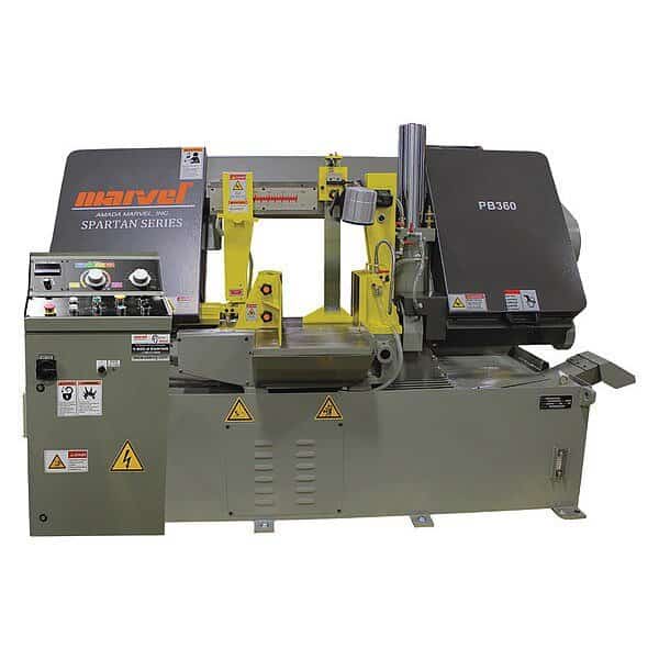 Band Saw, 13 in Square, 230V AC V, 5 hp HP