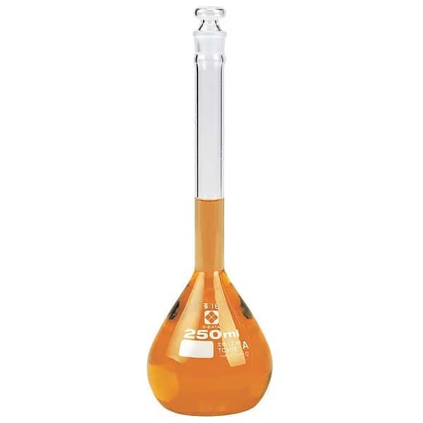 Volumetric Flask, 10 mL, 96 mm H, PK6