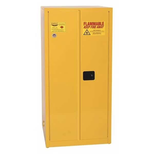 Flammable Liquid Safety Cabinet,Yellow, Mfr#: 6010X, EAGLE