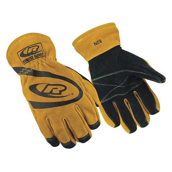Firefighters Gloves, Gauntlet Cuff, L, PR